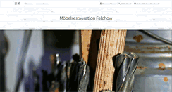 Desktop Screenshot of moebelrestauration-felchow.de